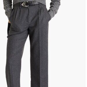 Maje Wool Blend Straight Leg  Pants